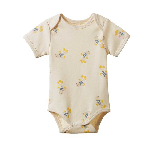 Nature Baby Short Sleeve Bodysuit